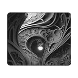 Complex - Tappetino per mouse rettangolare da gioco, 30 x 24 cm, in gomma antiscivolo, per laptop, computer, ufficio
