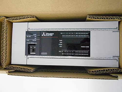 �O�H�d�@ FX5U�V�[�P���T CPU���j�b�g AC�d�� �l�W���[�q��^�C�v (����:32�_ DC24V �V���N/�\�[�X�A�o��:32�_ �g�����W�X�^ �V���N) FX5U-64MT/ES