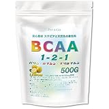 JAY&CO. 安心の無添加（合成甘味料・合成着色料） BCAA 1-2-1 (レモン, 500g)