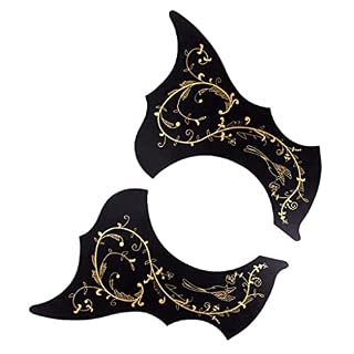 DOMELAY 4pcs Folk Guitar Pickguard Scratch Plate pour 40/41 Pouces pour Guitare Acoustique, 4, comme décrit - Les Beatles, Paul McCartney, John Lennon, RIngo Starr, George Harrison DOMELAY 4pcs Folk Guitar Pickguard Scratch Plate pour 40/41 Pouces pour Guitare Acoustique, 4, comme décrit – Image 4