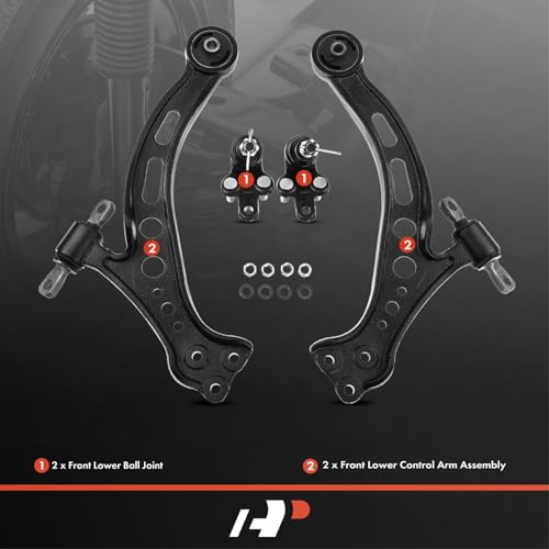 A-Premium 4Pcs Front Suspension Kit, Lower Control Arm, Lower Ball Joint by A-premium - Used condition - Image 2