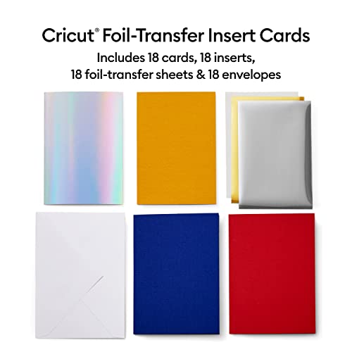 Cricut Foil Transfer Cards, R10 Celebration Sampler | 3.5 in x 4.9in | 18 Count by Cricut - Image 2