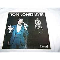 TOM JONES LIVE AT TALK OF THE TOWN VINYL LP