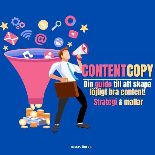 『Content marketing: En steg-f&ouml;r-steg guide med mallar & statistik!』のカバーアート