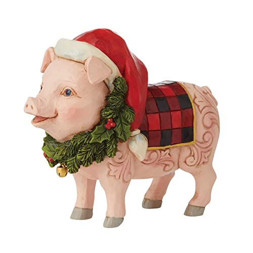 Country Christmas Pig #TOP1
