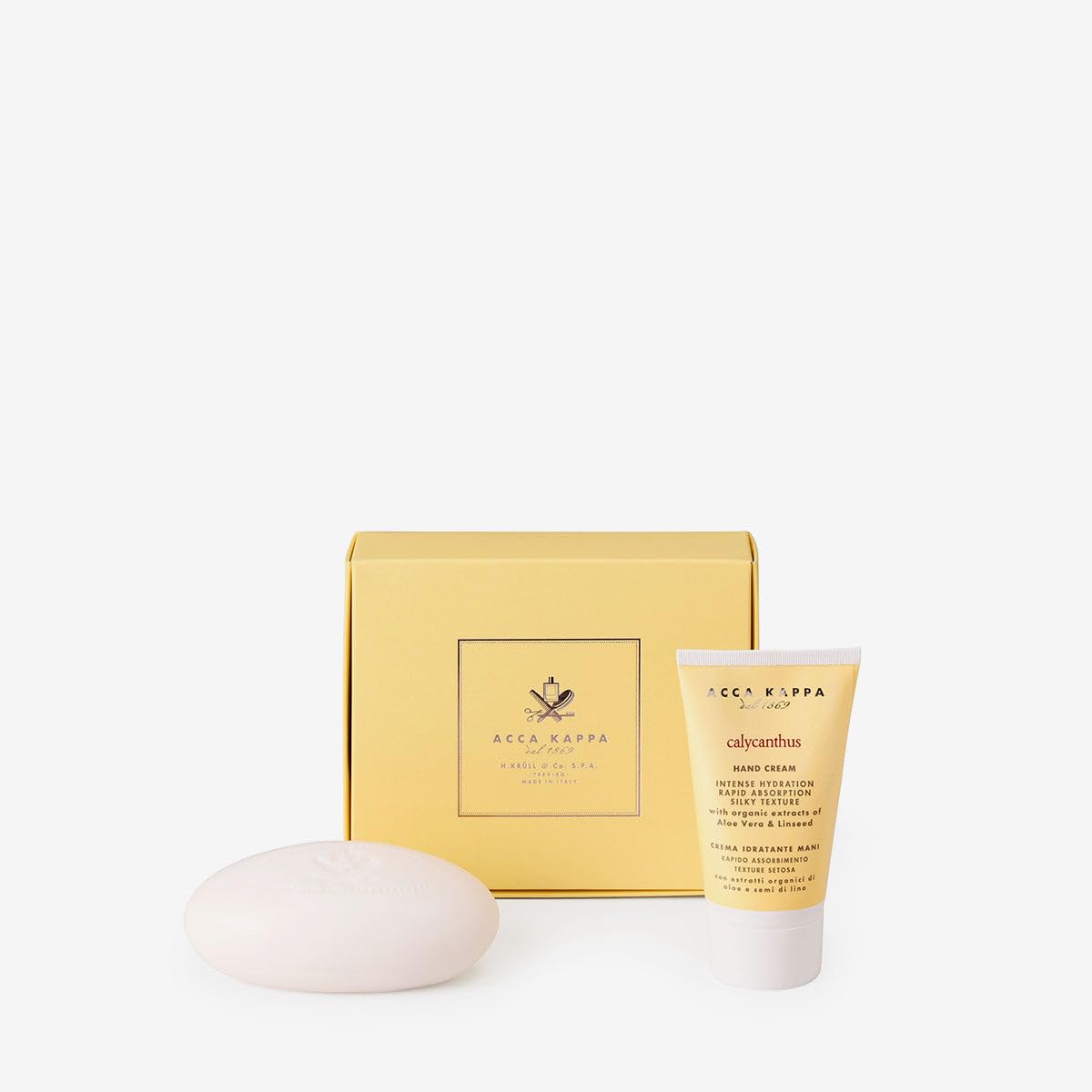 ACCA KAPPA Calycanthus Hand Cream and Soap Gift Set