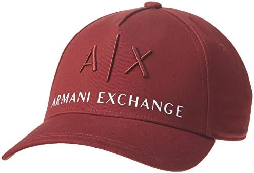 Armani Exchange Men's Corporate Logo Baseball Hat
