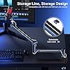 Microphone Arm,Aokeo AK-58 Desk Low Profile Mic Boom Arm Stand,Suitable For Blue Yeti,Snowball iCE,HyperX QuadCast,SoloCast,Elgato Wave,Etc #5