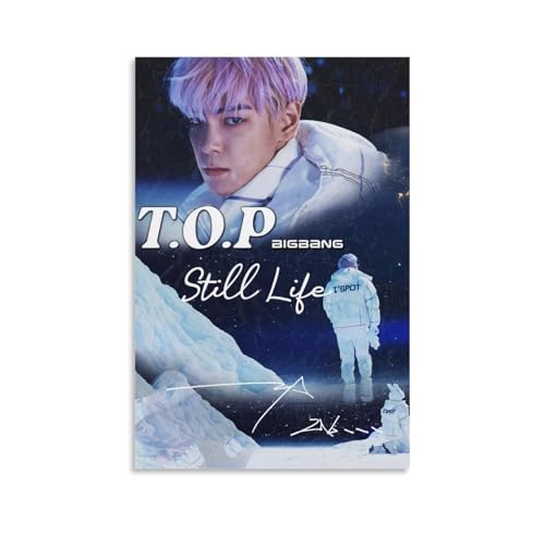 ZXXSCPCB Bigbang - Póster decorativo para álbum de música de cantantes populares,...