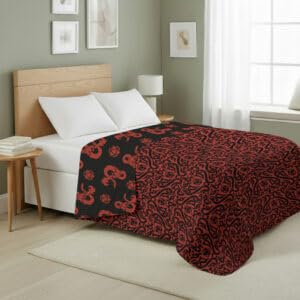 Image of Northwest Dungeons & Dragons inchHeed The Call inch Twin Quilted Blanket, Cozy Fantasy Bedding for Gamers, Kids & Adults, Throw for Bedroom, Sofa, or Game Room Decor, 60 x 90 Inches
