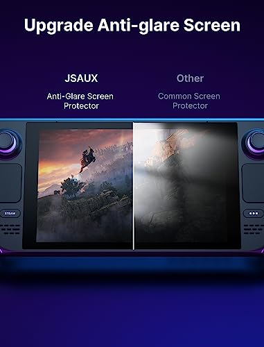 JSAUX Tela antirreflexo compatível com Steam Deck, tela LCD de 7 polegadas de substituição, tela sen