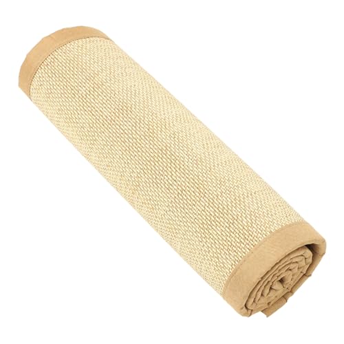 Healifty Esterilla De Tatami Grande 50x150 Cm Hecha De Bambú Natural Grosor De 1,5 Cm, Estera De Suelo Japonesa para Meditación y Descanso, Cojín para Sentarse Interiores y Espacios Multifunción