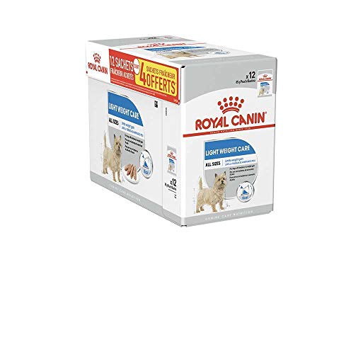 ROYAL-CANIN-Cibo-Umido-per-Cani-Adulti-Bish-Pese-Care-12-x-85-g Royal Canin Light Weight Care Mousse - 12 x 85 g | Alimento Completo per Cani Adulti dai 10 Mesi di Età | Ideale per Cani con Tendenza all'Aumento di Peso - immagine 1