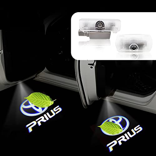 Akarin レーザーロゴライト ドアウェルカムライト ドアカーテシランプ LEDロゴ投影 トヨタプリウス30系 40系カーテシ 2個セット車用ドアランプ for プリウス pruis