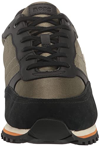 BOSS Men's Parkour Runn Sneakers in Dark Forest Green #TOP9