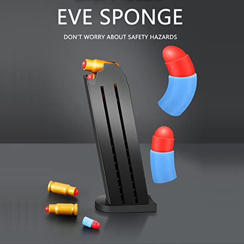 image for VJPLWOI Toy Gun with Soft Bullets Toys Foam Blaster 100 Pcs EVA Darts 