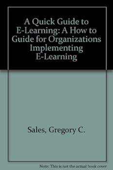 Hardcover A Quick Guide to e-Learning Book