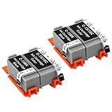 Compatible avec les cartouches d'encre IL BCI15 BK et BCI16 Compatible avec des performances d'impression