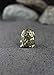Small Brass Owl Wisdom Bird Ornament Sculpture Trinket Handmade Collectible Decorating Figurine