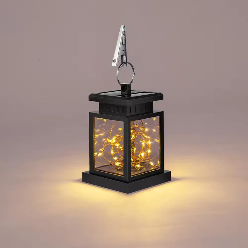 SURYADAY - Solar Hanging Lanterns (Pack of 2) | 1W Solar Panel, Ideal for Outdoor Decor, Garden, Patio, Yard | Energy-Saving, Durable & Weather-Proof LED Lights | (B0D53ZZ453) Amazon Price History, Amazon Price Tracker