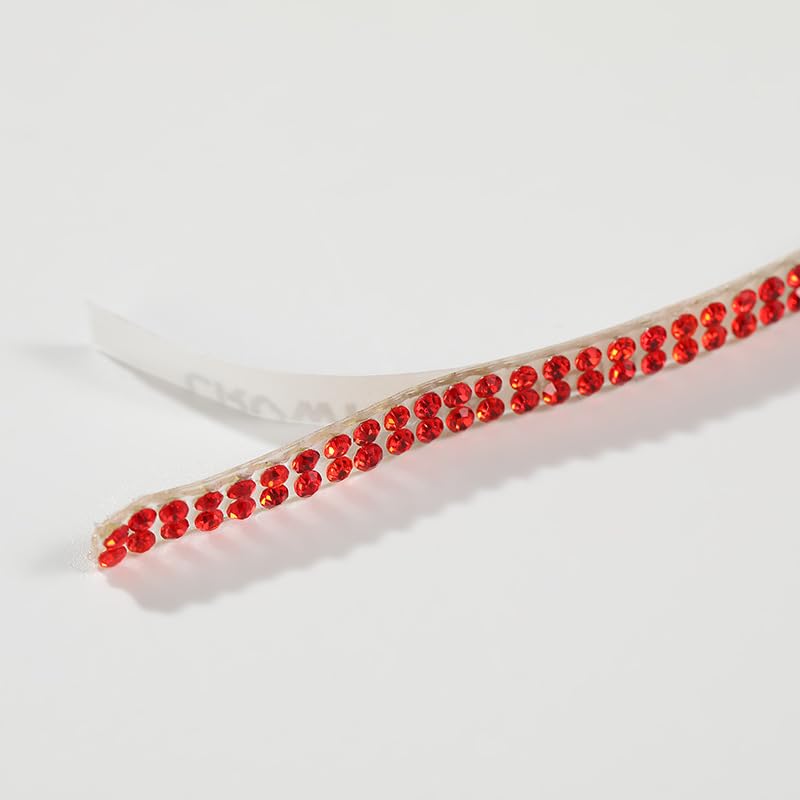 Nastro adesivo con strass scintillanti da 0,9 m, per decorazioni