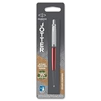 PARKER Jotter Ballpoint Pen, Kensington Red with Medium Point Blue Ink (1953241)