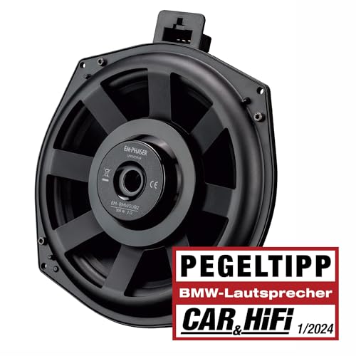 EMPHASER EM-BMWSUB2 Caisson de basses sous siège de 20 cm compatible avec BMW – vue 2