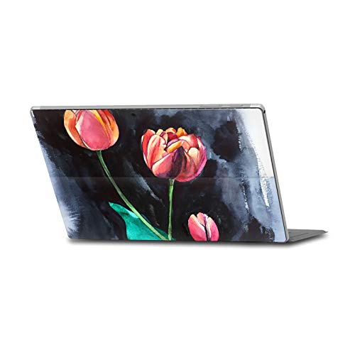 Skin vinyle Surface Pro 4/5/6 motif tulipes sombres Mai Autumn