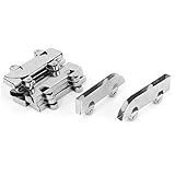 uxcell Sliding Door Roller Clamp Pulley Wheel 10pcs for 5mm Thickness Glass