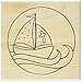 Produktbild Rayher 28313000, Holz Stempel Mein Schiff, 7 x 7 cm