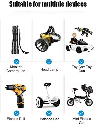 ASHATA Lithium-ion Battery Charger Power Adapter,AC 100-240V DC 21V 2A Safe Charge Power Supply Adapter Lithium-ion Battery Charger,Universal Power Adapter for Headlight,Toy Car,Balance Car(UK)