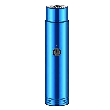 Mobestech Mini Electric Shaver Portable Rechargeable Razor for Men Hair Removal Device Lightweight Usb Facial Trimmer for Travel and Outdoor Use