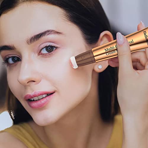 Bastão Iluminador,3 em 1 Iluminador Maquiagem e Blush Stick - O bastão de maquiagem iluminador versá