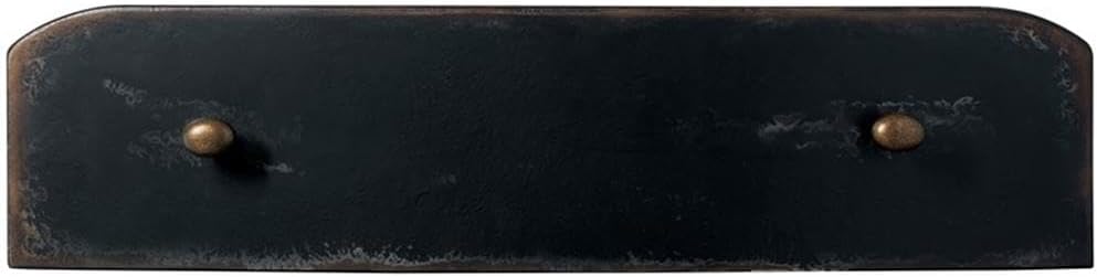 Hooker Furniture Ciao Bella Two-Drawer Wood Nightstand in Distressed Black