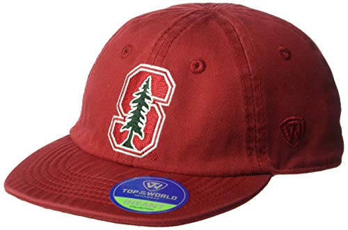 Top Of The World Unisex Baby Ncaa (0-12 Mo) Adjustable Relaxed Fit Team Icon Infant And Toddler Sports Fan Hats, Stanford Cardinal Maroon, One Size Us #TOP11