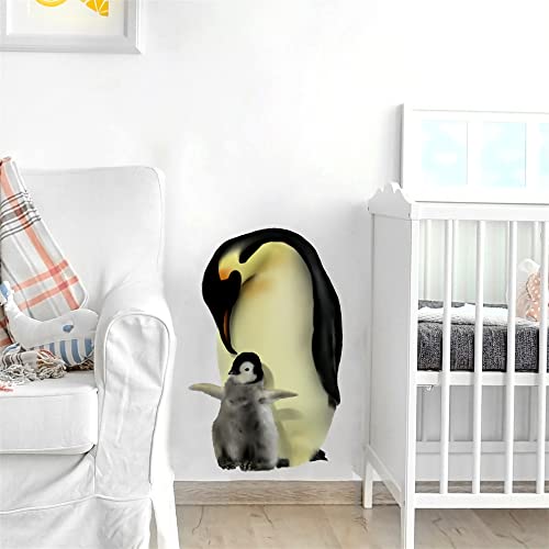 Vinilo decorativo pingüino animal autoadhesivo removible miniatura 2
