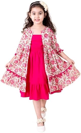 Pspeaches Girls Dress with Cape