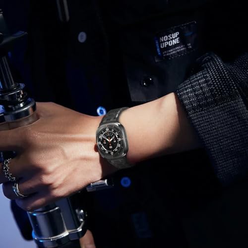 Bracelet acier Samsung Watch 7 Ultra 47mm sans espacement robuste et anti-rayures SCRUBY - 5