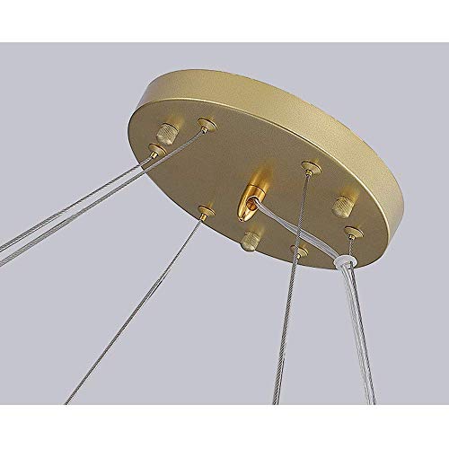 Lampes suspendues d'intérieur en cristal à base E27 polyvalente - 2