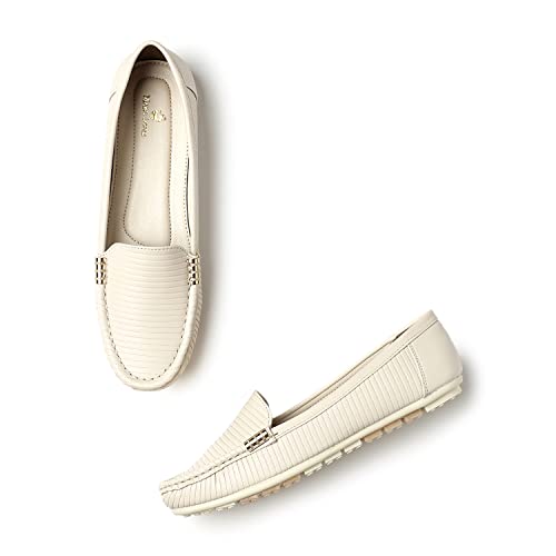 Image of Marc Loire Women Soft Comfortable Flat Loafers for Casual & Office Wear