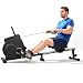 Panana 2-in-1 Magnetic Rowing Machine, Foldable Rower with Pedals