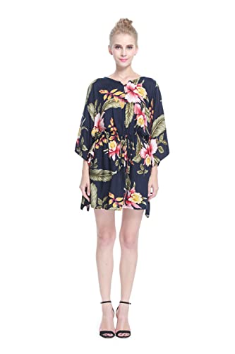 Image of Family Matching Hawaiian Clothes, Black Rafelsia