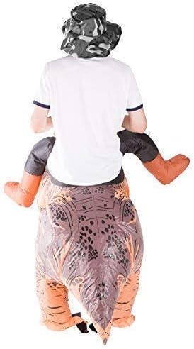 Miniatura 3 de Disfraz hinchable de dinosaurio Bodysockspremium disfraz animal para adulto
