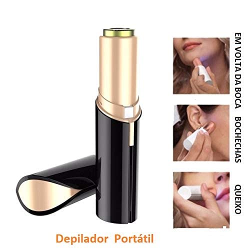 Depilador Portátil Woman Shaver Com Pilha Incluída - Preto
