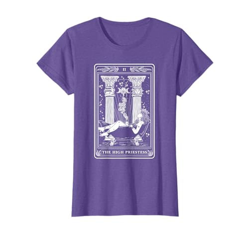 Image of The High Priestess Tarot Card T-Shirt