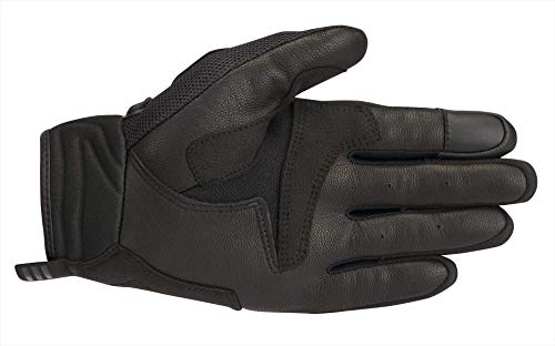 Luva Alpinestars Atom Preta/Branca