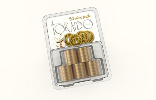Funforge Passport Game Studios Tokaido Metal Coins Accessory Pack Board Game Accessory