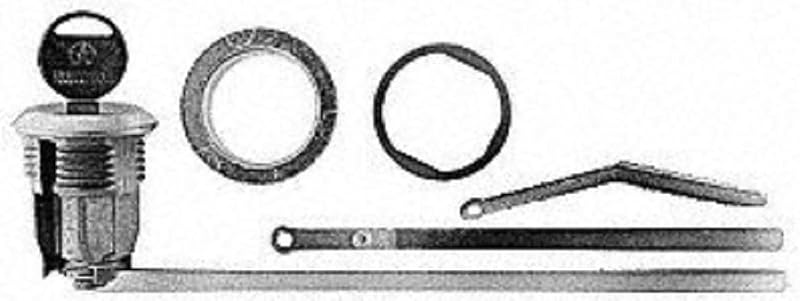 Cilindro de fechadura do porta-malas Standard Motor Products TL101 – 1 unidade