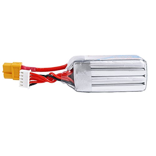 Makerfire 750Mah Lipo Battery 4S 14.8V 80C Xt60 Connector Plug Rechargeable Battery For Fpv Racing Drone Rc Quadcopter Airplane #TOP5