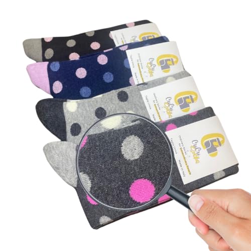 Image of Cotton Knee High Socks for Women Made in Italy, Long Socks for Women (One Size Fits All) Women Dress Socks